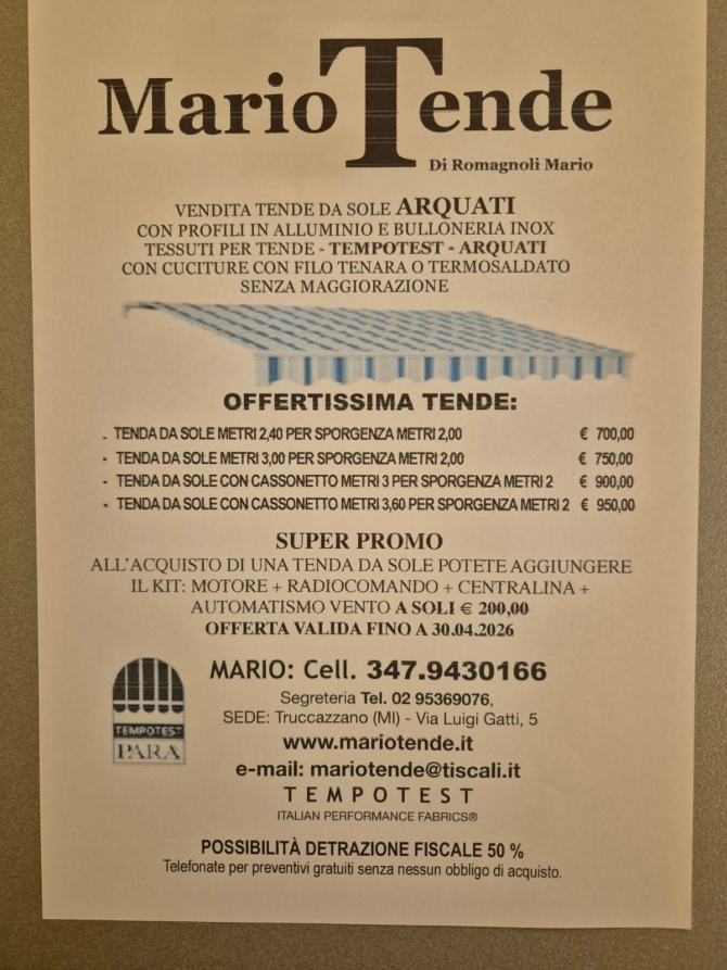 offerta volantino 2025 - MARIOTENDE